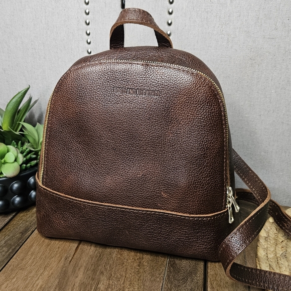 Portland Leather Goods Rue Convertible Backpack Coldbrew main image 15